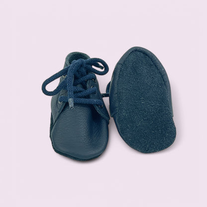 Krabbelschuhe Baby aus Leder