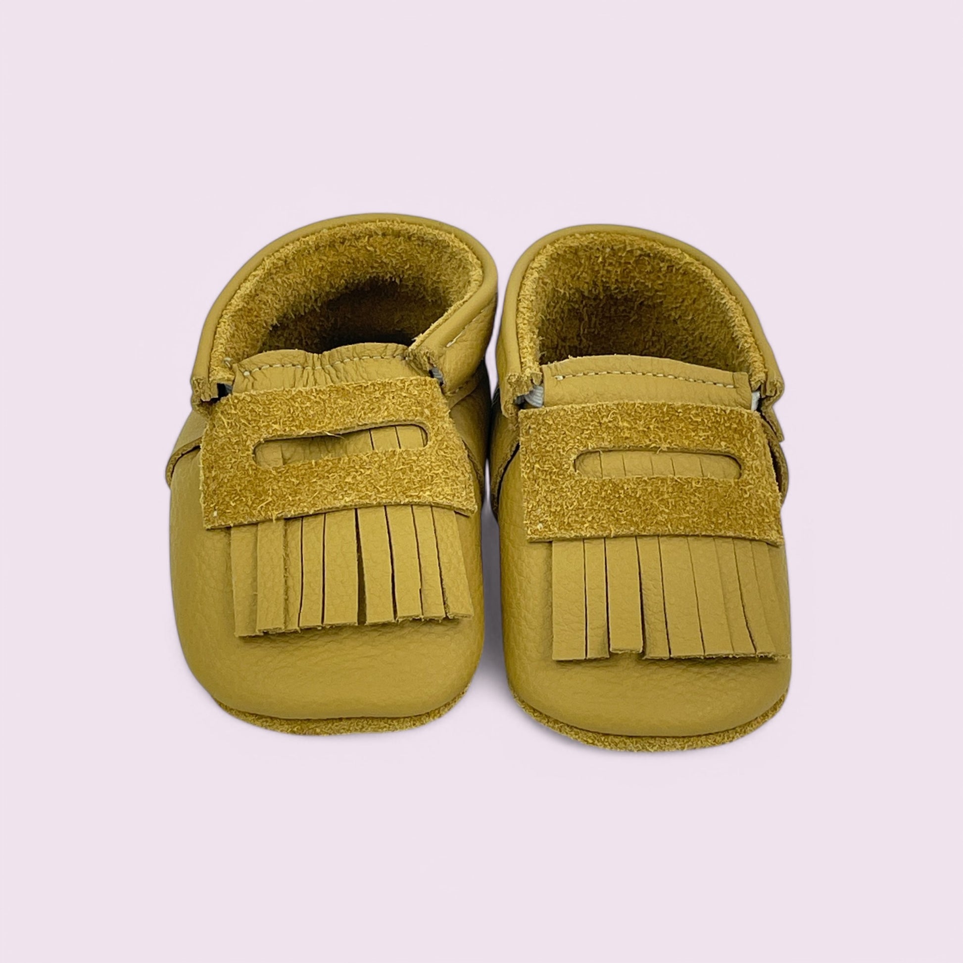 Baby Krabbelschuhe aus Leder