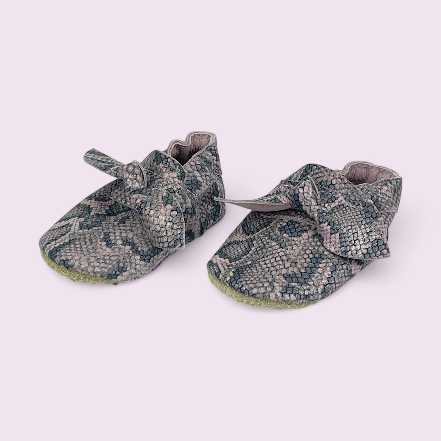Baby Krabbelschuhe aus Leder