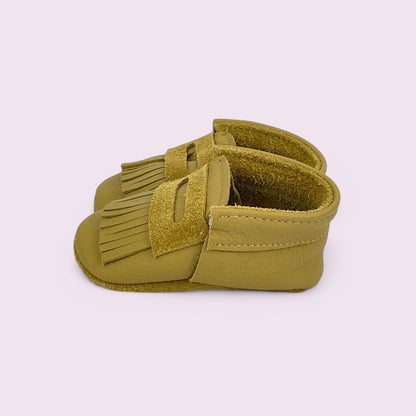 Baby Krabbelschuhe aus Leder