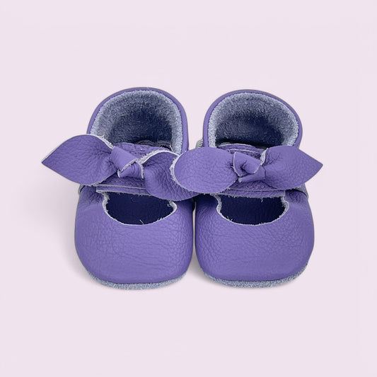 Baby Krabbelschuhe aus Leder