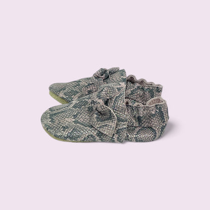 Baby Krabbelschuhe aus Leder