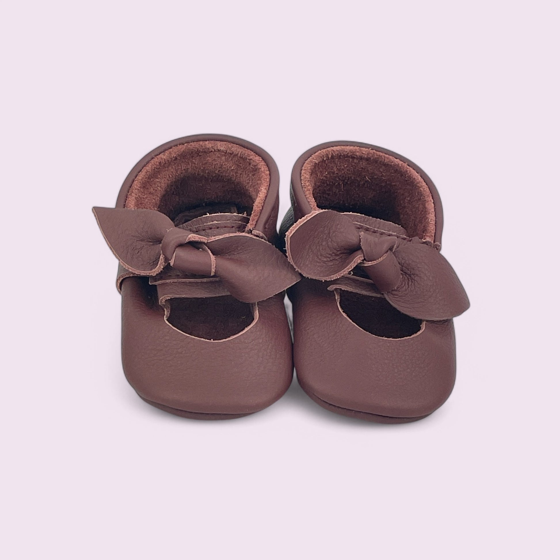 Baby Krabbelschuhe aus Leder