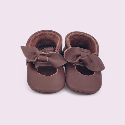 Baby Krabbelschuhe aus Leder