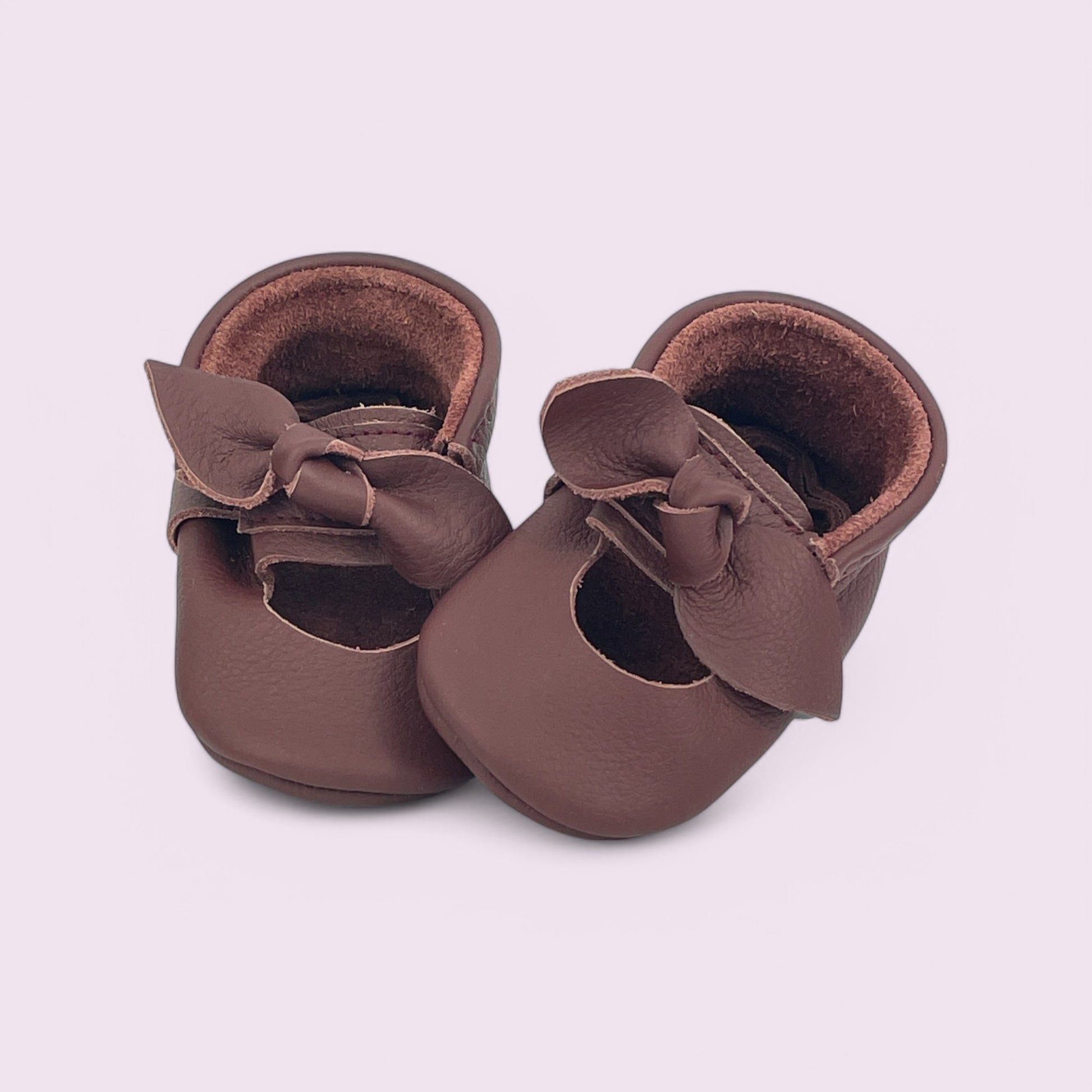 Baby Krabbelschuhe aus Leder