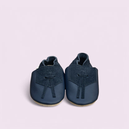 Baby Krabbelschuhe aus Leder