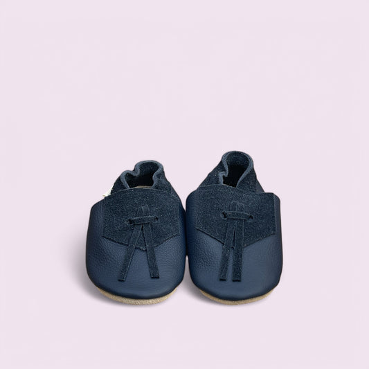 Baby Krabbelschuhe aus Leder