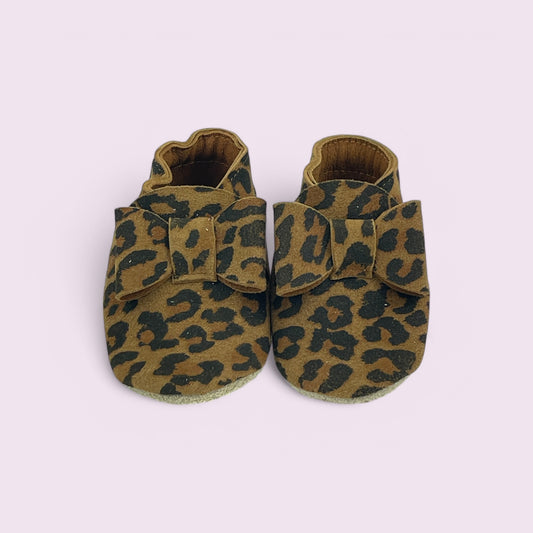Baby Krabbelschuhe aus Leder
