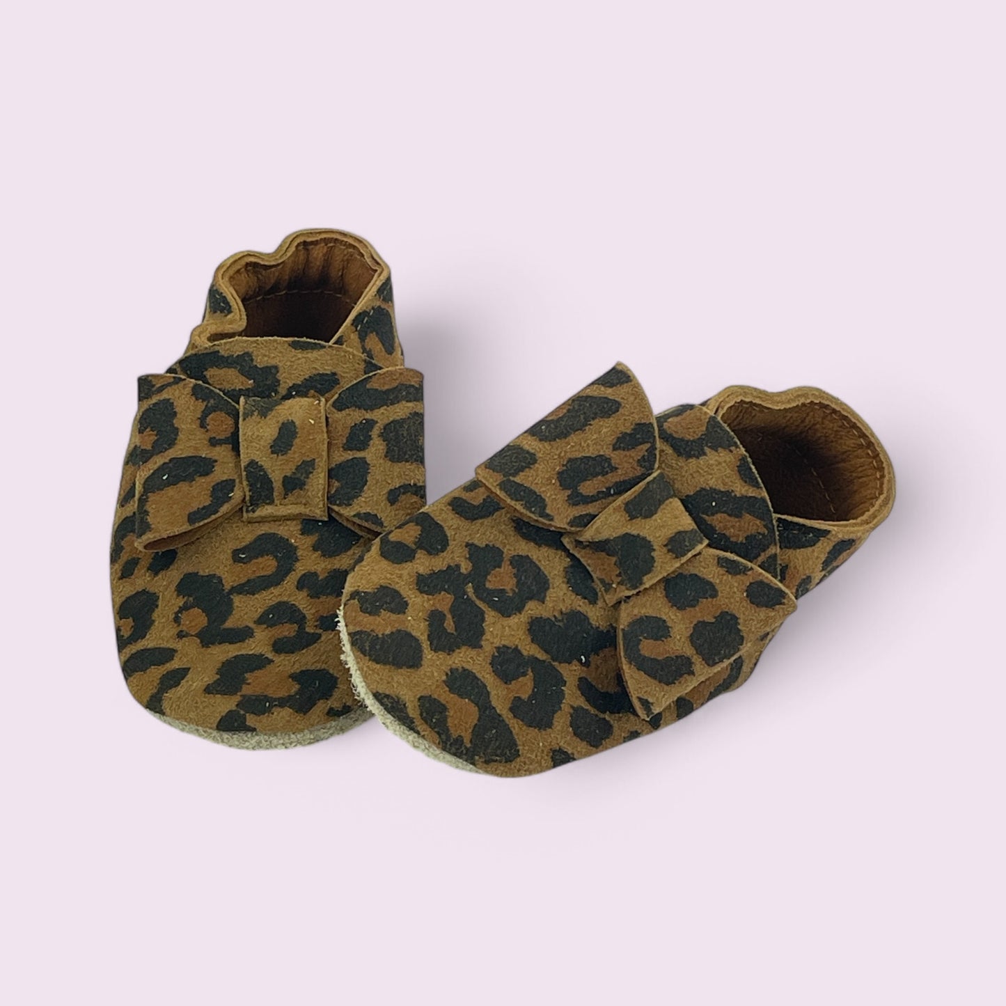 Baby Krabbelschuhe aus Leder