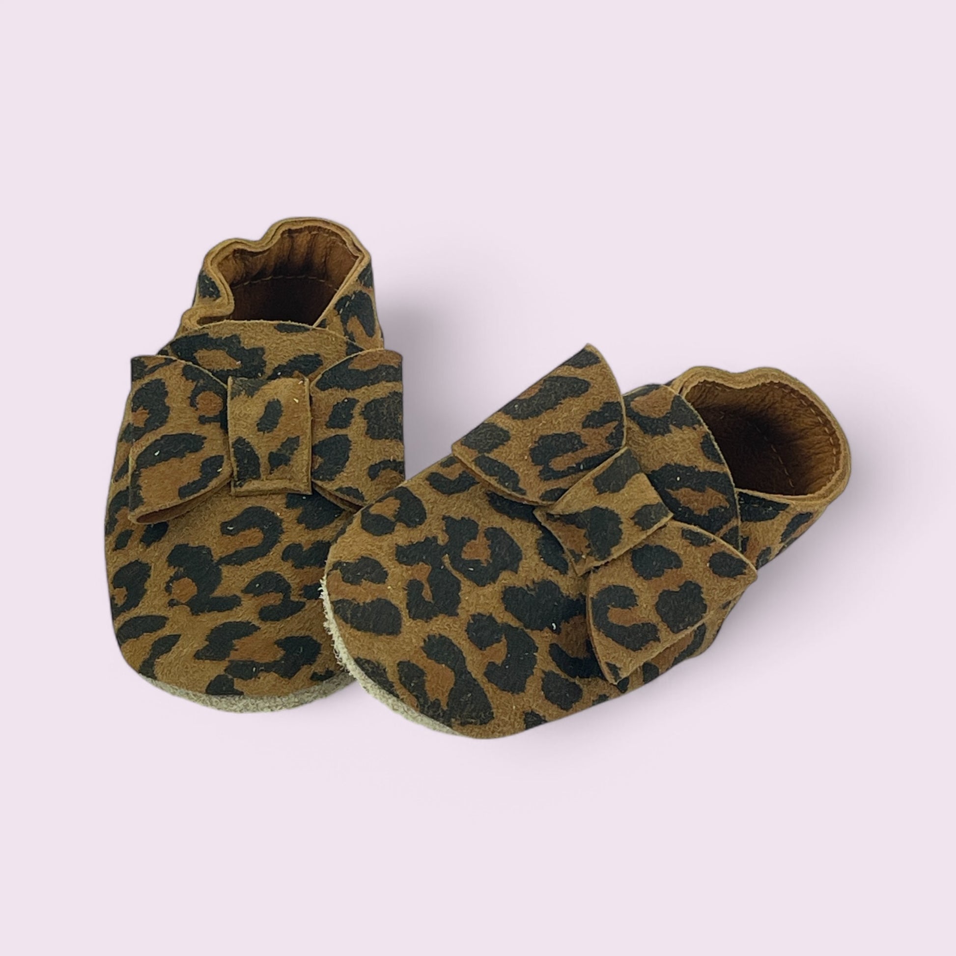 Baby Krabbelschuhe aus Leder