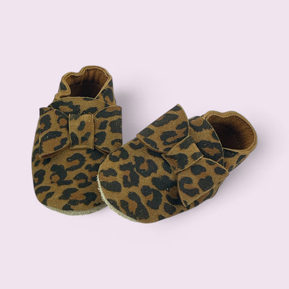 Baby Krabbelschuhe aus Leder