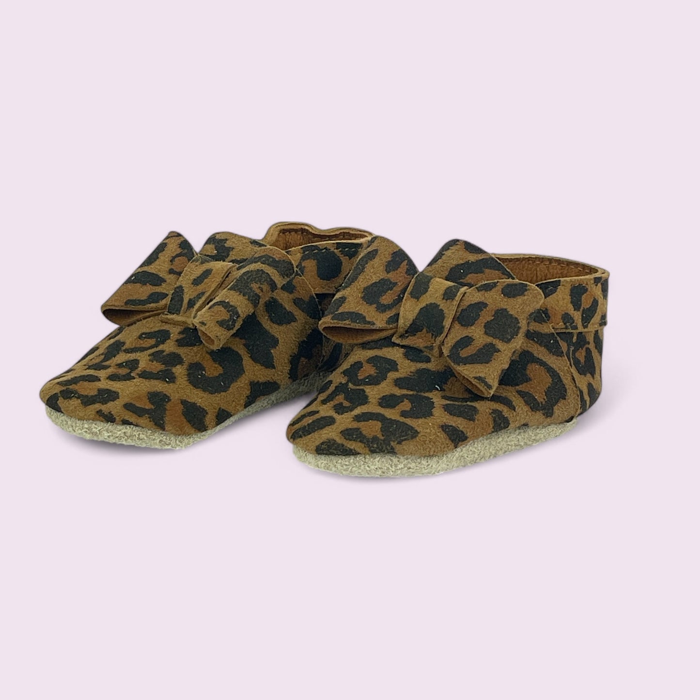 Baby Krabbelschuhe aus Leder