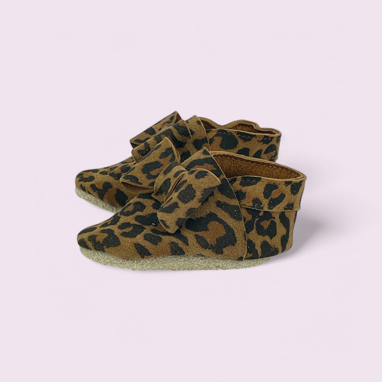 Baby Krabbelschuhe aus Leder