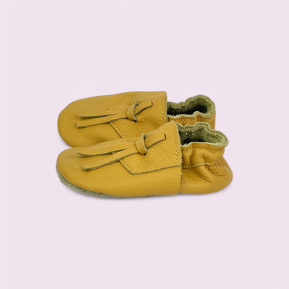 Baby Krabbelschuhe aus Leder