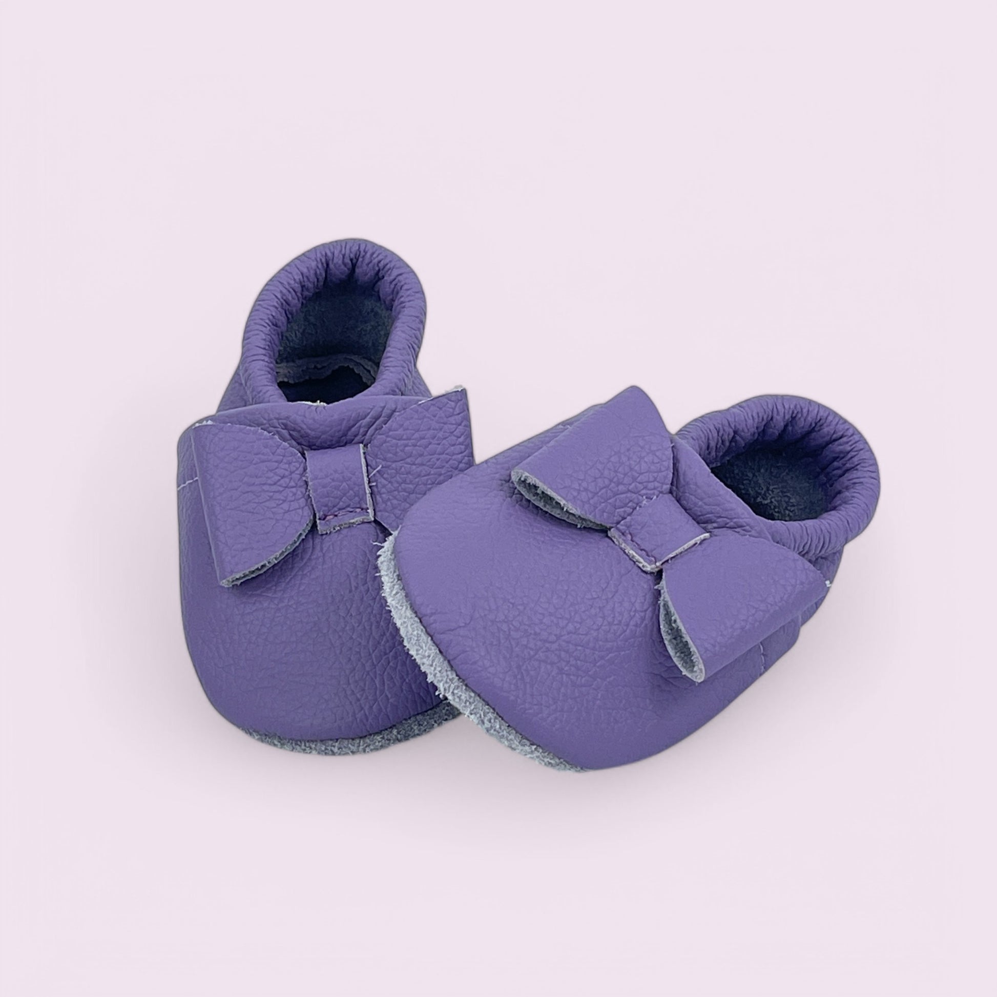 Baby Krabbelschuhe aus Leder