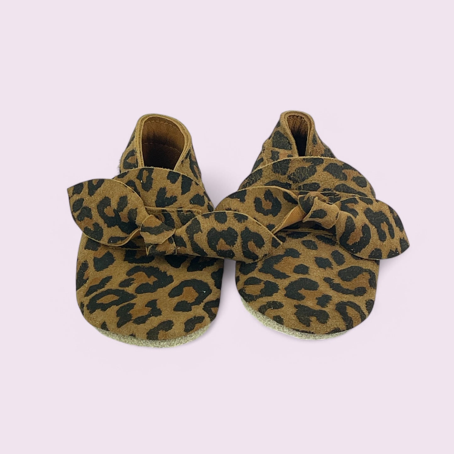 Baby Krabbelschuhe aus Leder