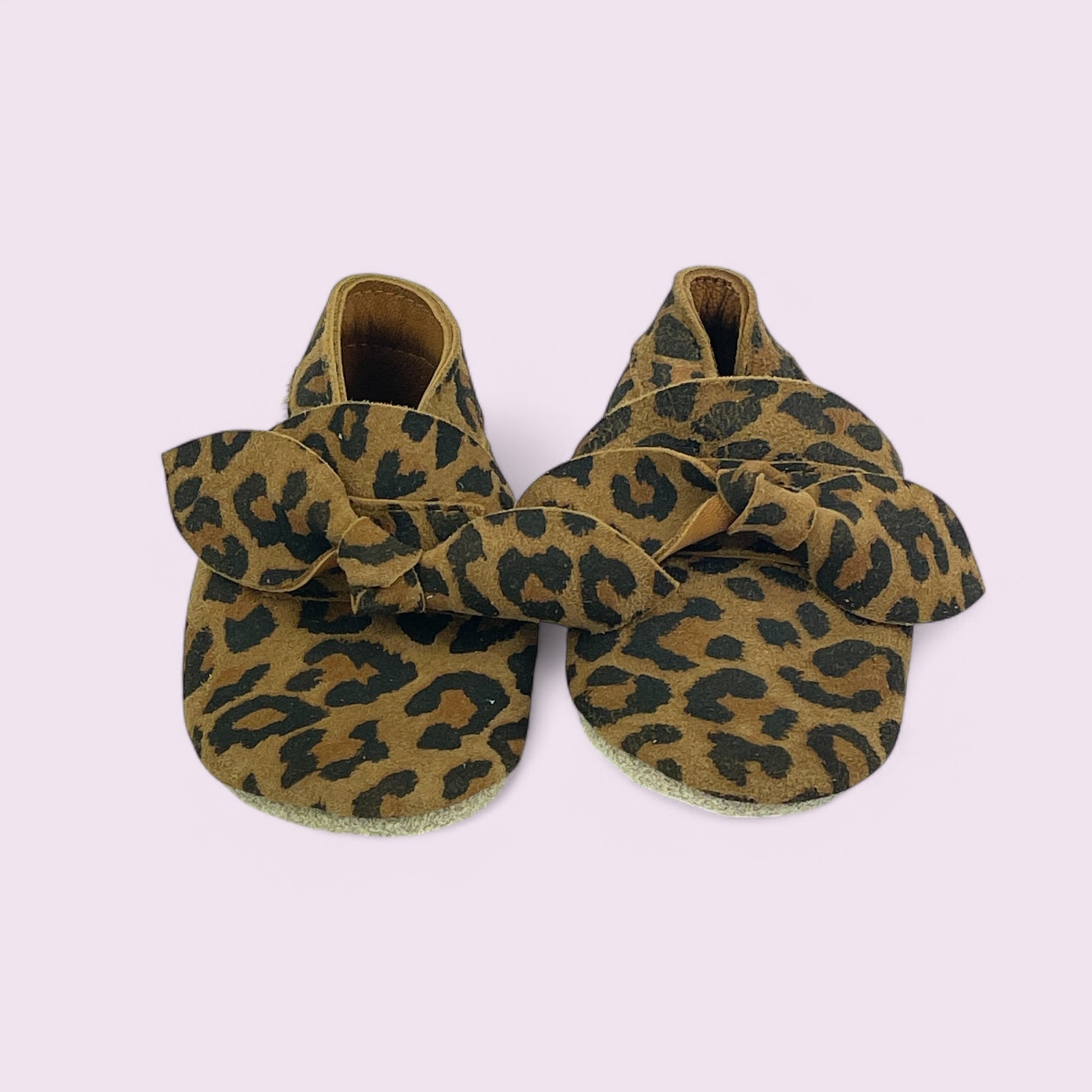Baby Krabbelschuhe aus Leder