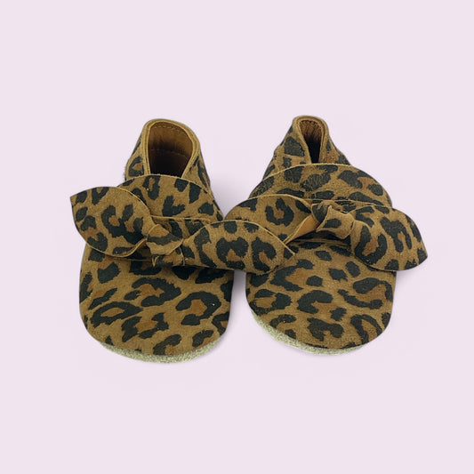 Baby Krabbelschuhe aus Leder