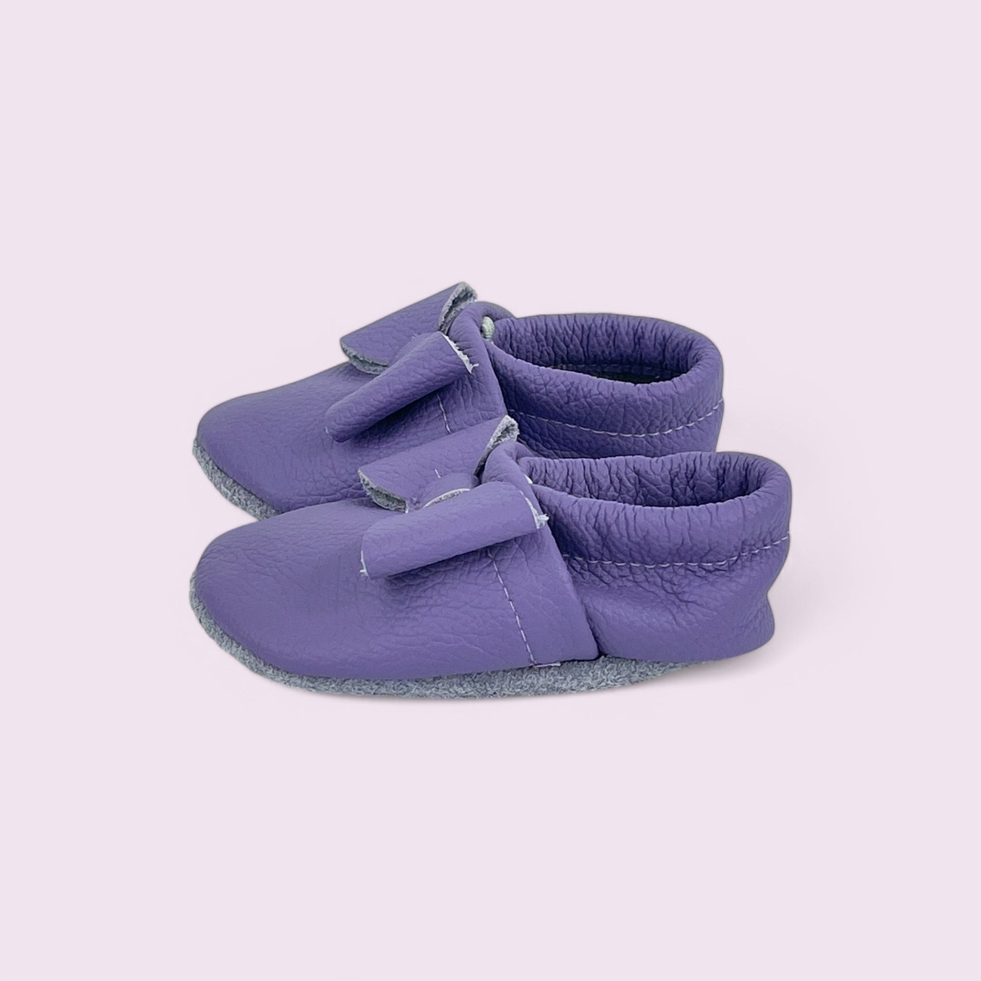 Baby Krabbelschuhe aus Leder