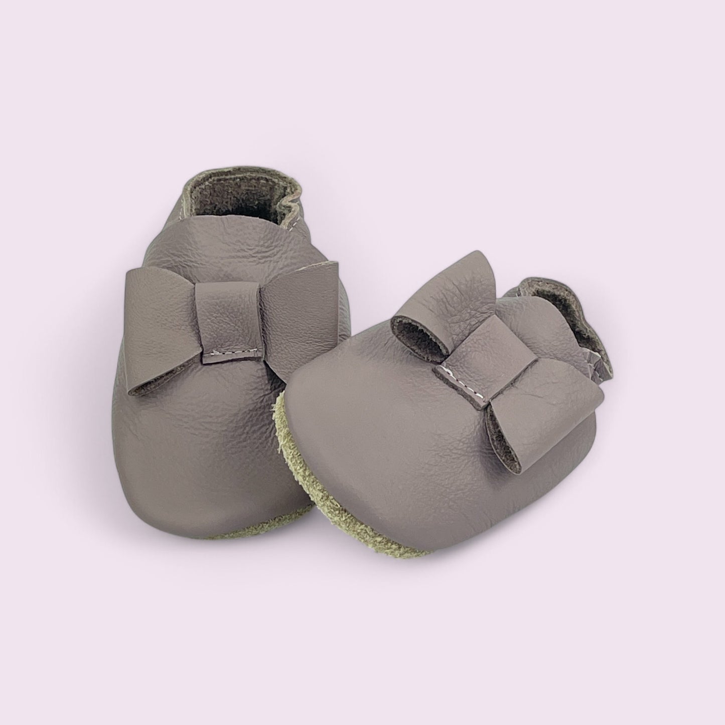 Baby Krabbelschuhe aus Leder