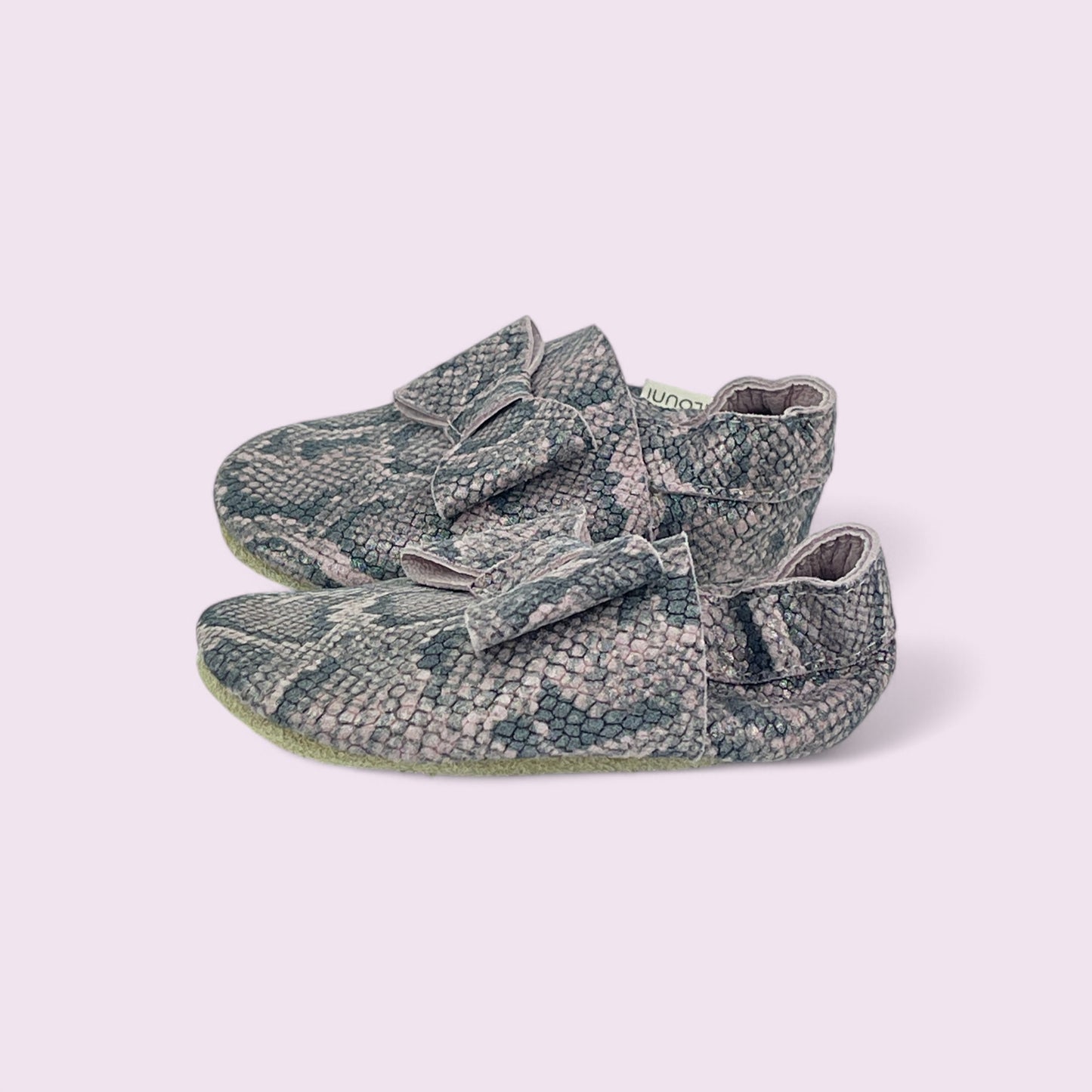 Baby Krabbelschuhe aus Leder