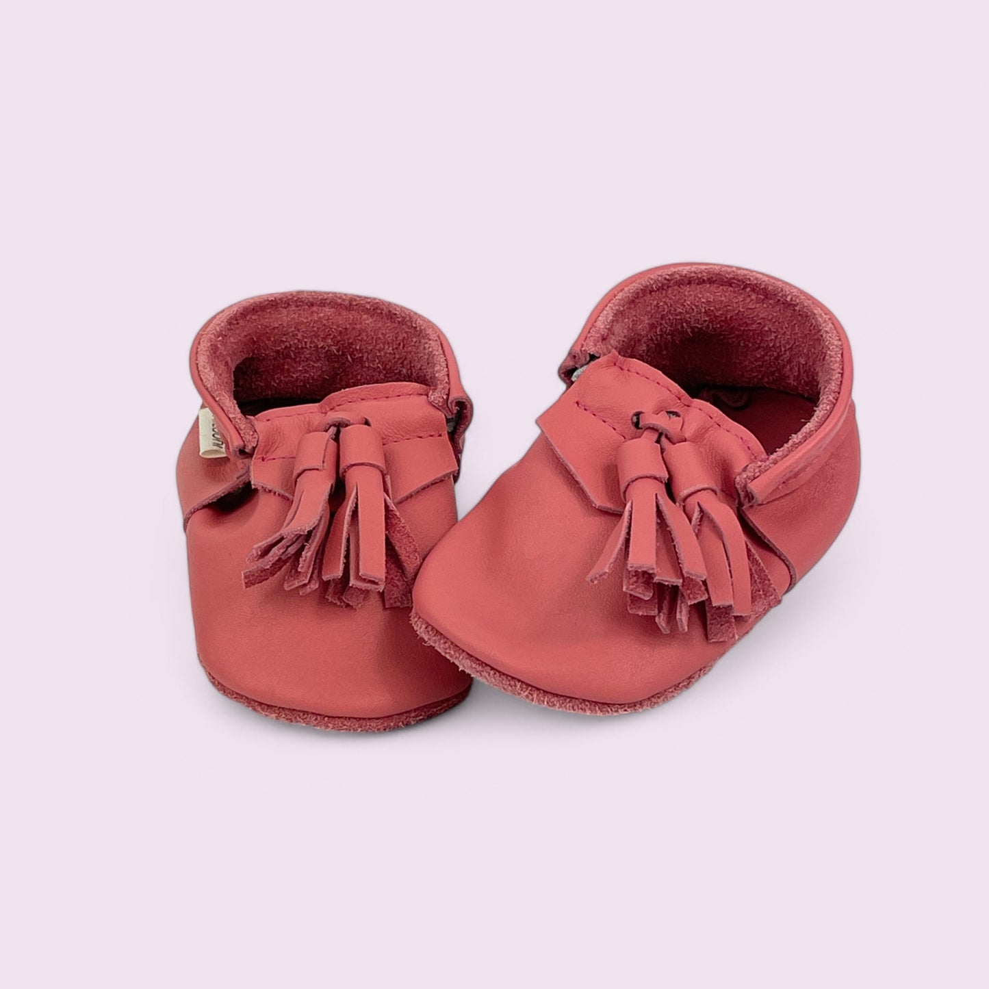 Baby Krabbelschuhe aus Leder
