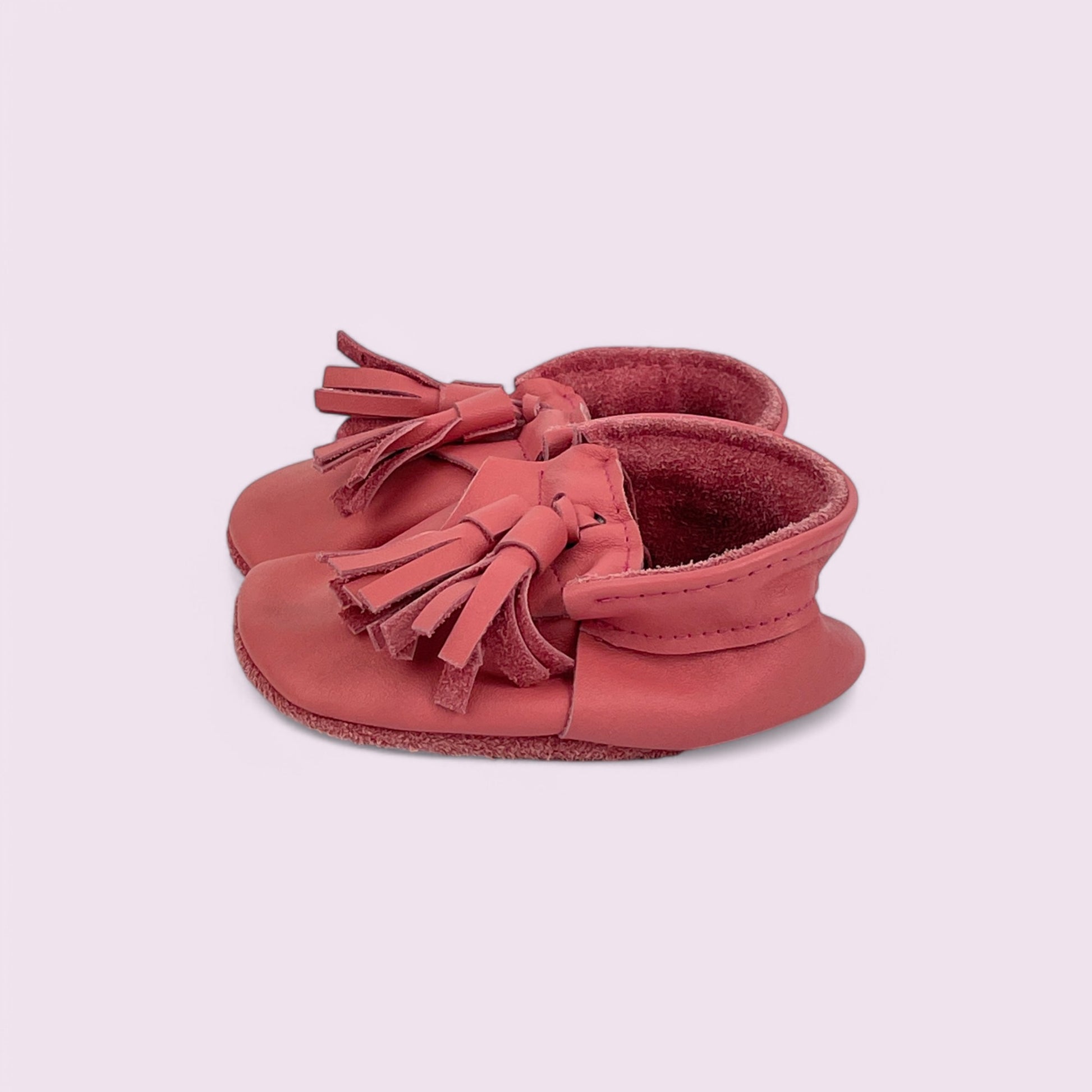 Baby Krabbelschuhe aus Leder