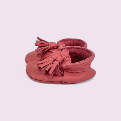Baby Krabbelschuhe aus Leder