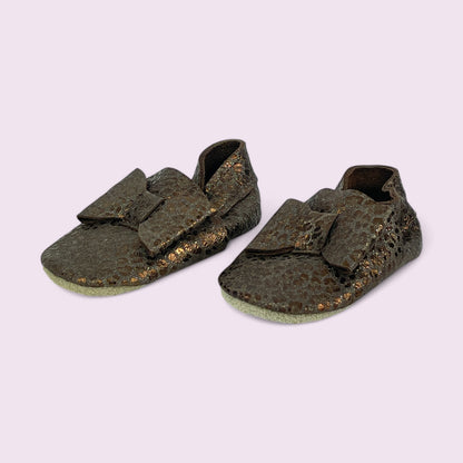 Baby Krabbelschuhe aus Leder