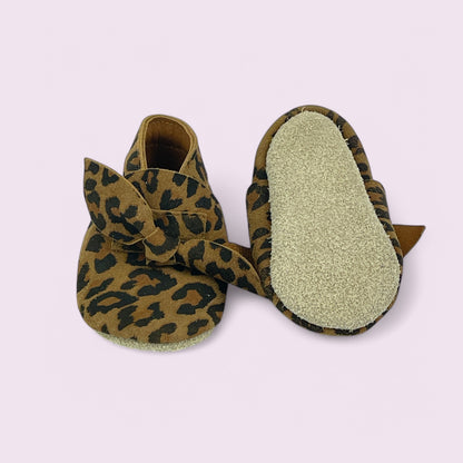 Baby Krabbelschuhe aus Leder