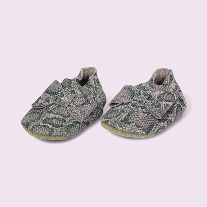Baby Krabbelschuhe aus Leder