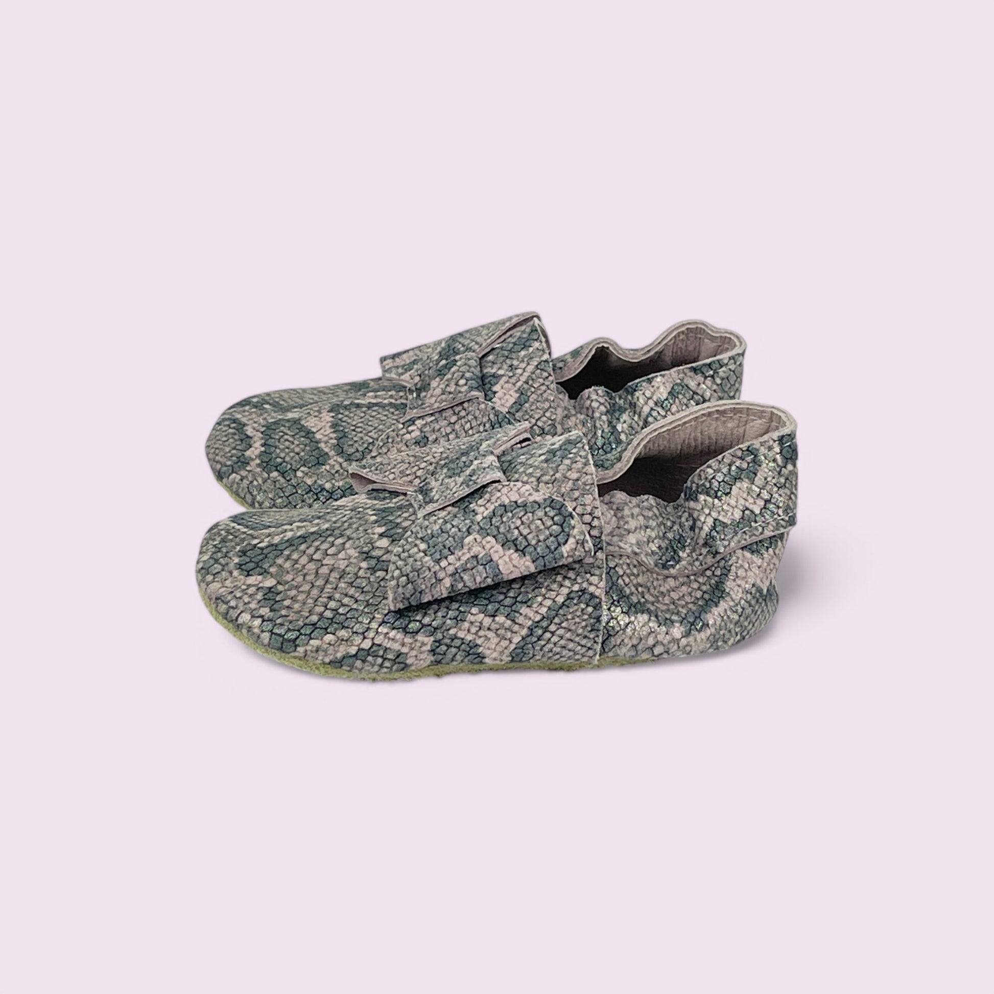 Baby Krabbelschuhe aus Leder