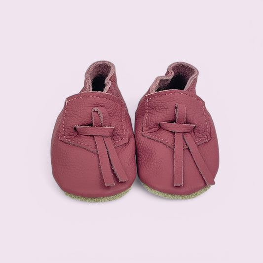Baby Krabbelschuhe aus Leder