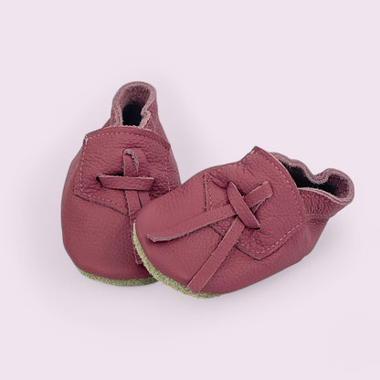 Baby Krabbelschuhe aus Leder