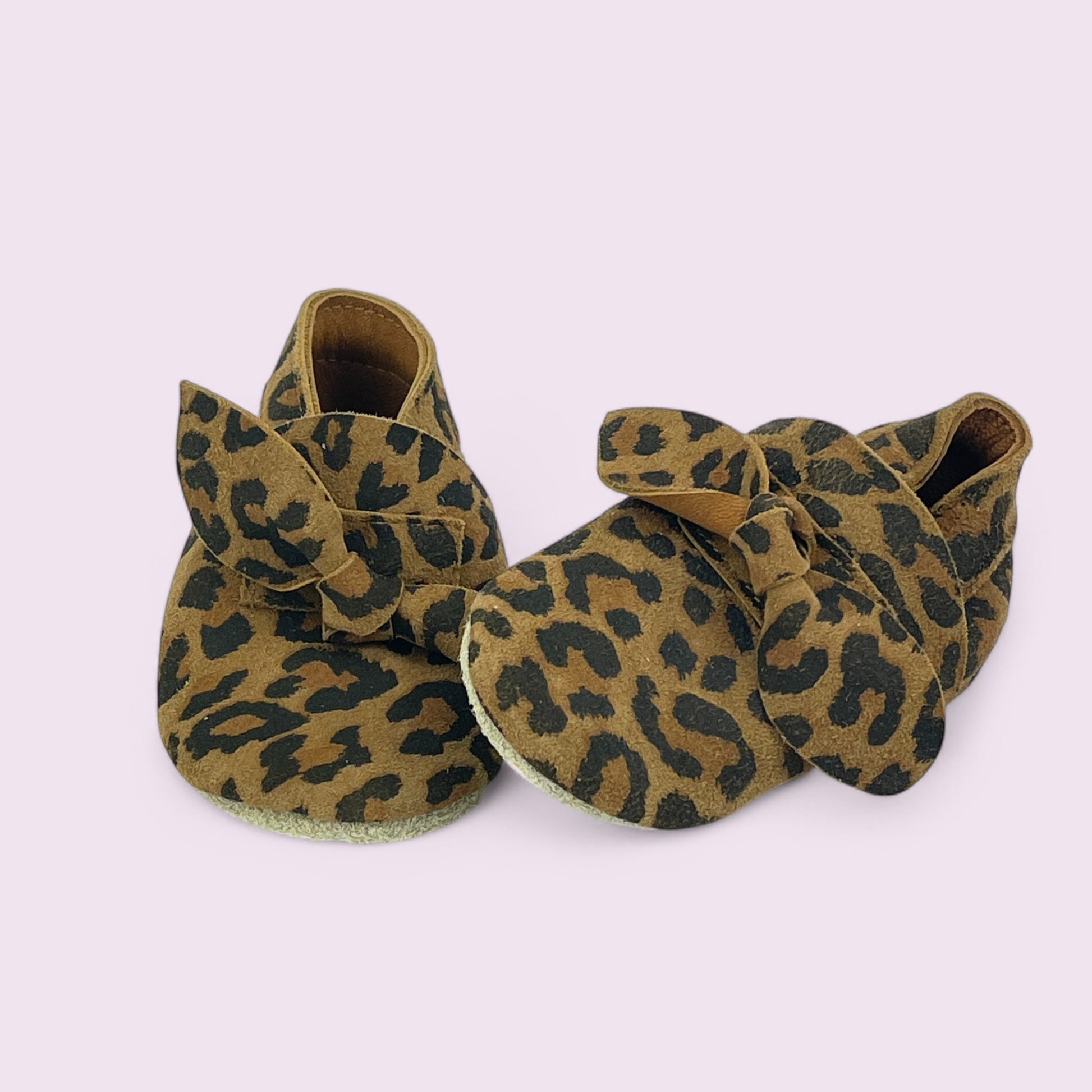 Baby Krabbelschuhe aus Leder