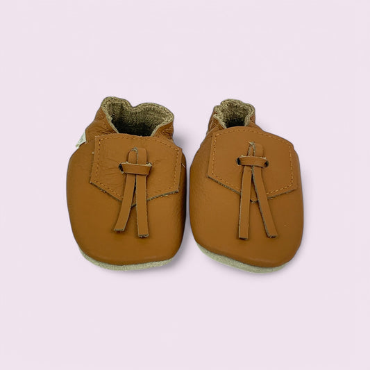 Baby Krabbelschuhe aus Leder