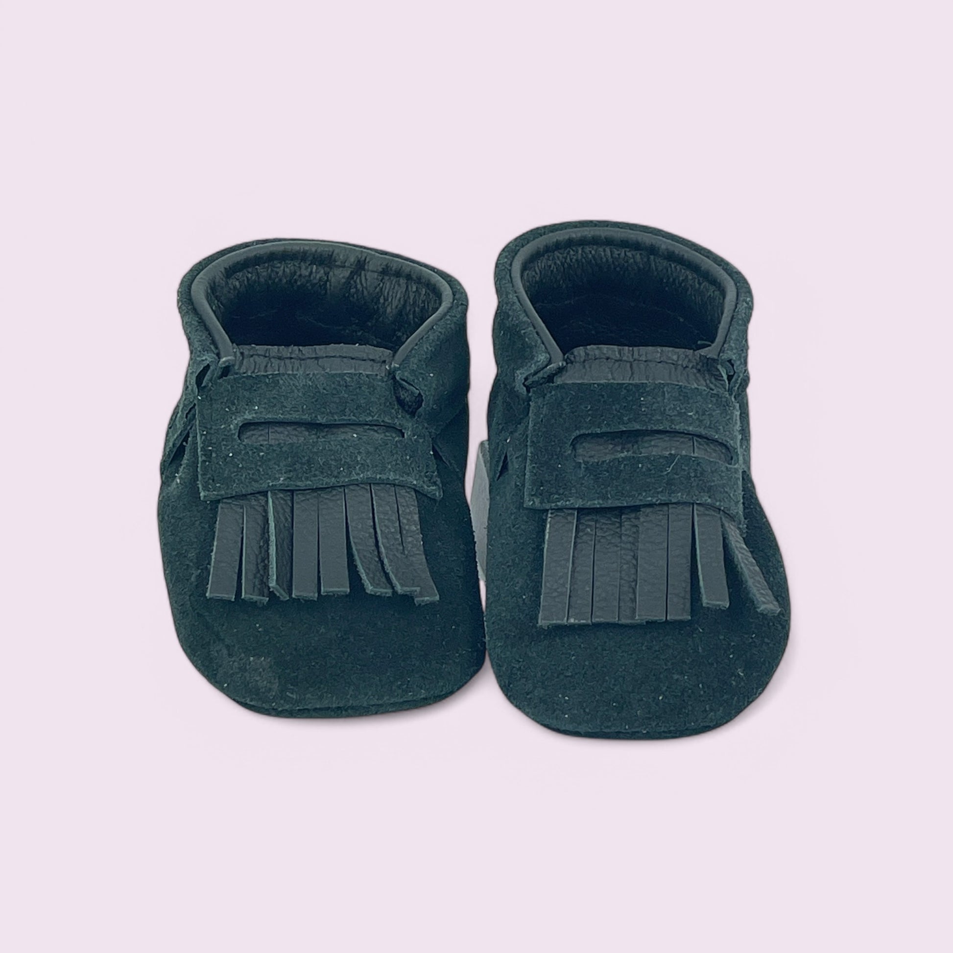 Baby Krabbelschuhe aus Leder