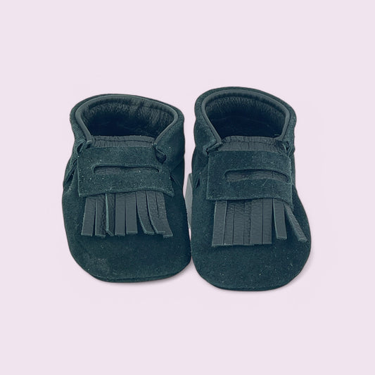 Baby Krabbelschuhe aus Leder
