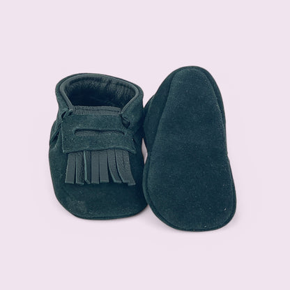 Baby Krabbelschuhe aus Leder