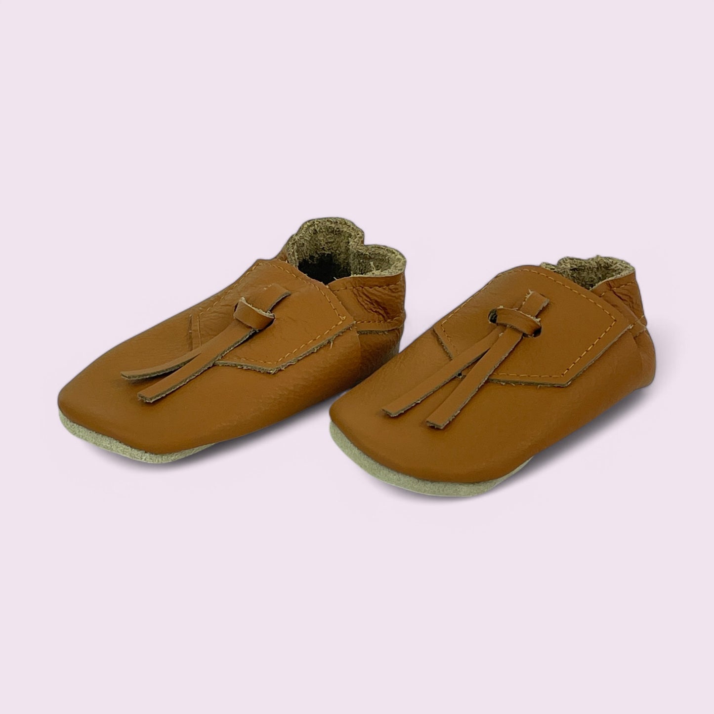 Baby Krabbelschuhe aus Leder
