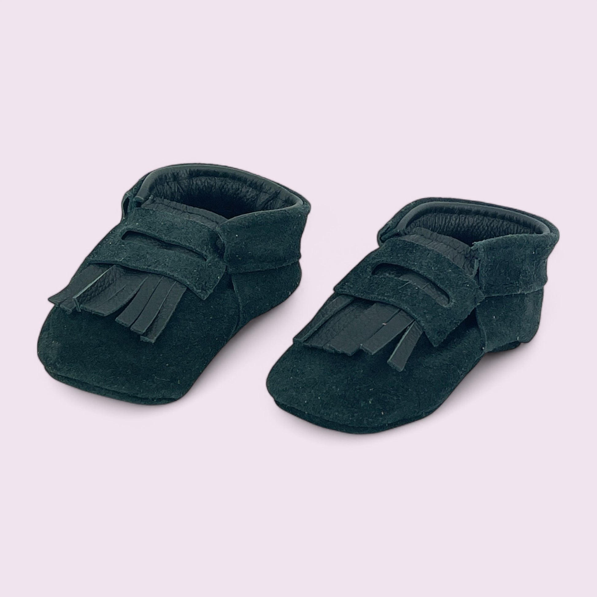 Baby Krabbelschuhe aus Leder