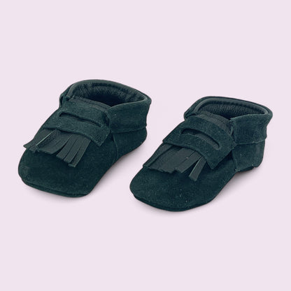 Baby Krabbelschuhe aus Leder