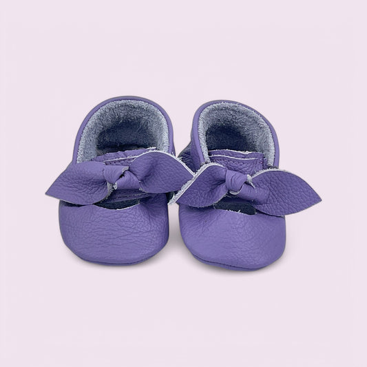 Baby Krabbelschuhe aus Leder