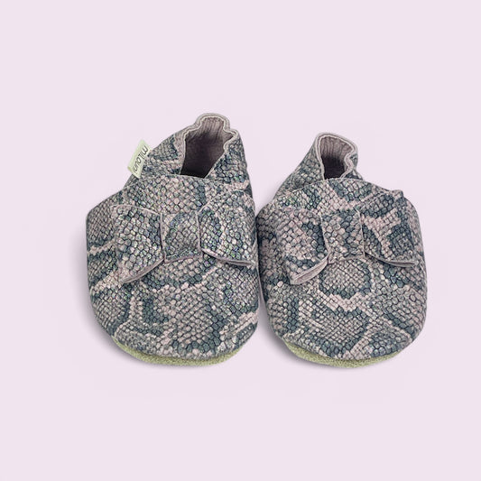 Baby Krabbelschuhe aus Leder
