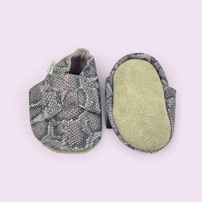 Baby Krabbelschuhe aus Leder