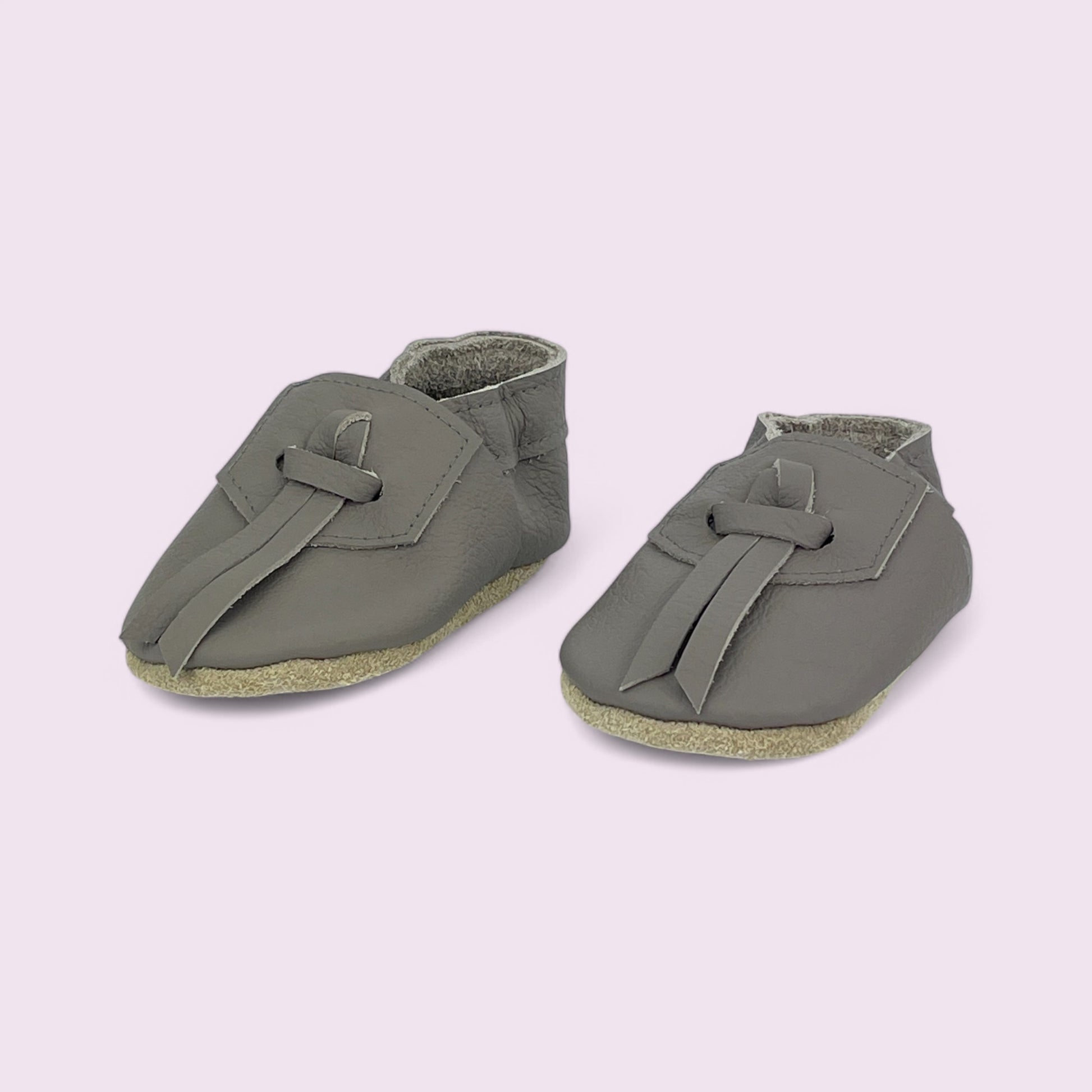 Baby Krabbelschuhe aus Leder