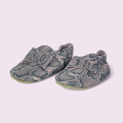 Baby Krabbelschuhe aus Leder