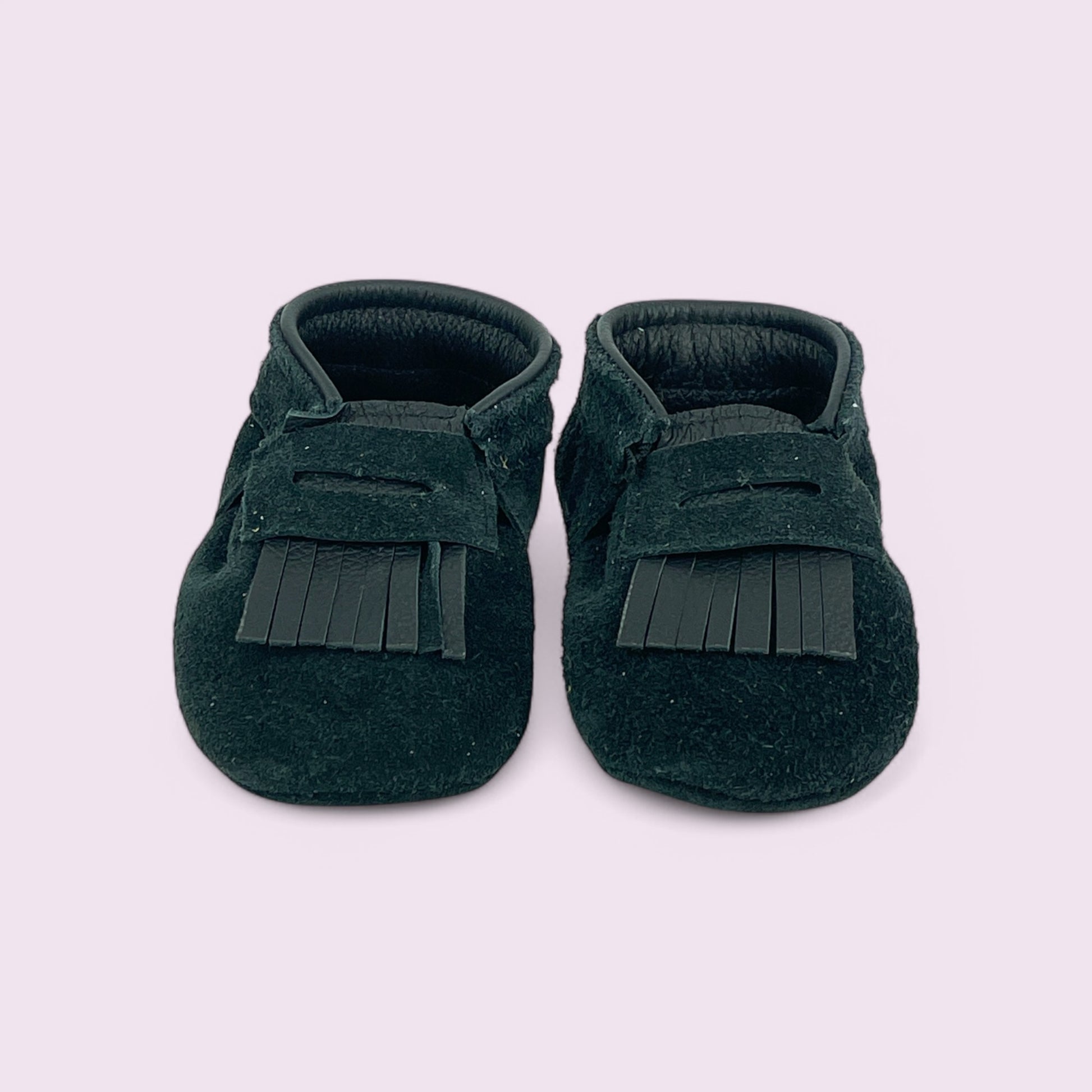 Baby Krabbelschuhe aus Leder
