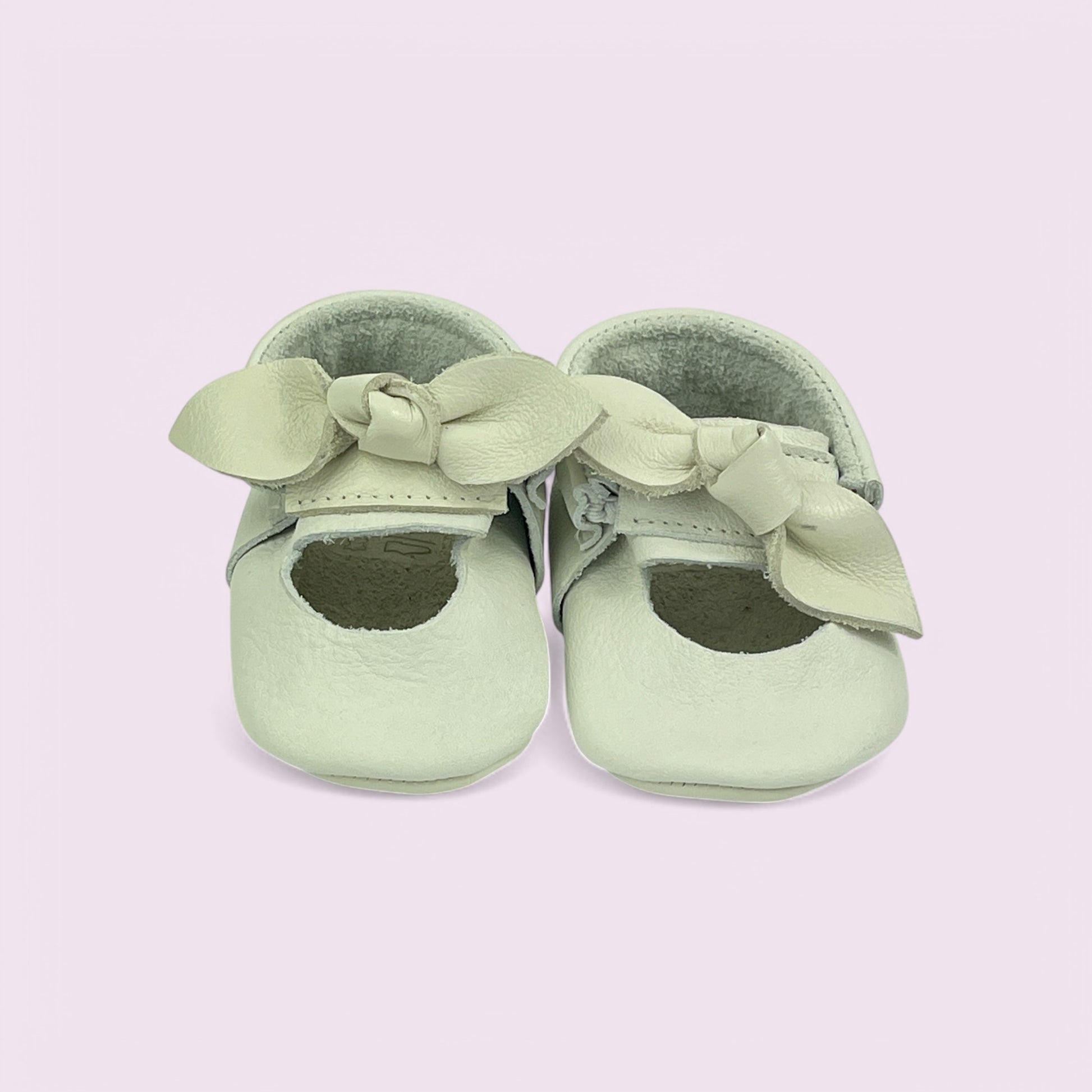 Baby Krabbelschuhe aus Leder