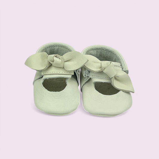 Baby Krabbelschuhe aus Leder